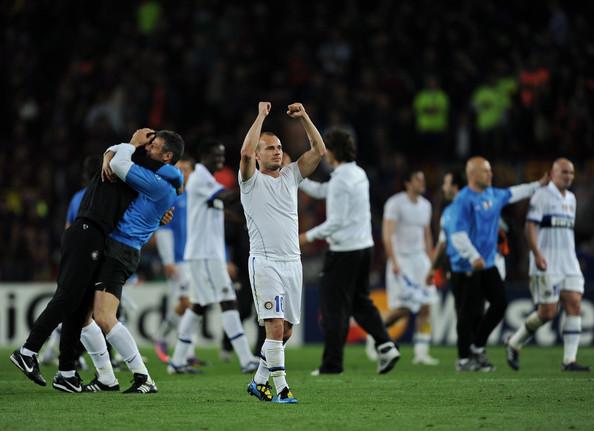 2010欧冠半决赛国际米兰巴萨第二回合